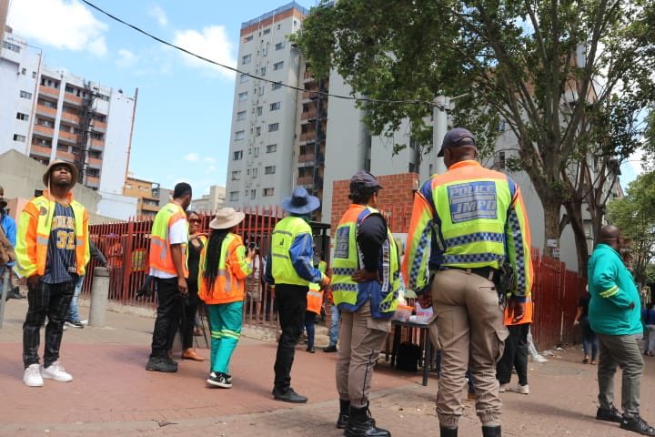 City of Johannesburg officials.
