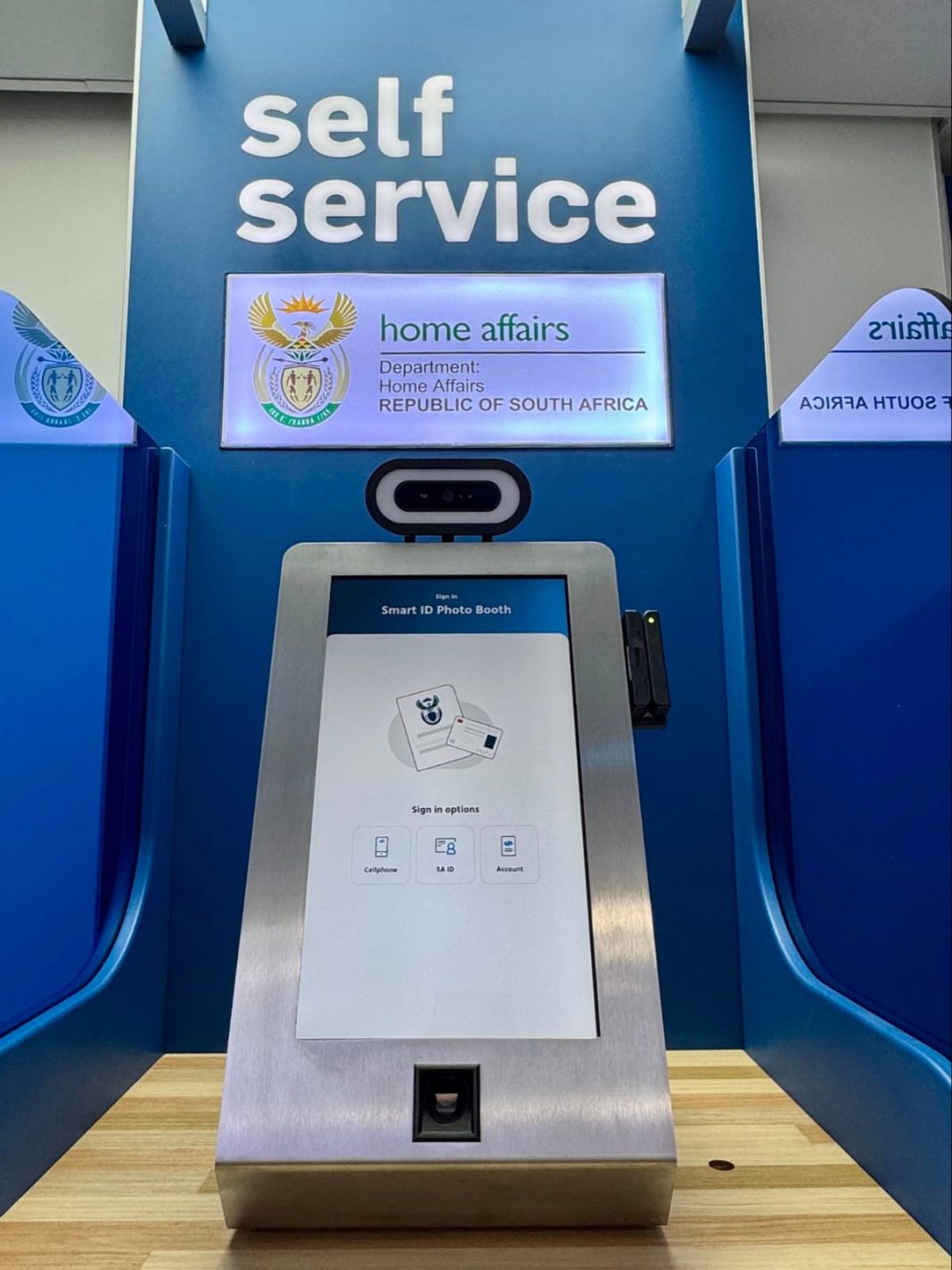 Smart ID terminals at selected bank branches